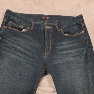 7 For All Mankind Men's Dark Denim Slim Jeans